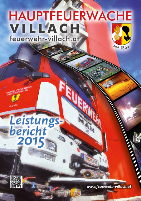 Titelseite Leistungsbericht 2015