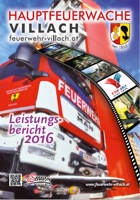 Titelseite Leistungsbericht 2016