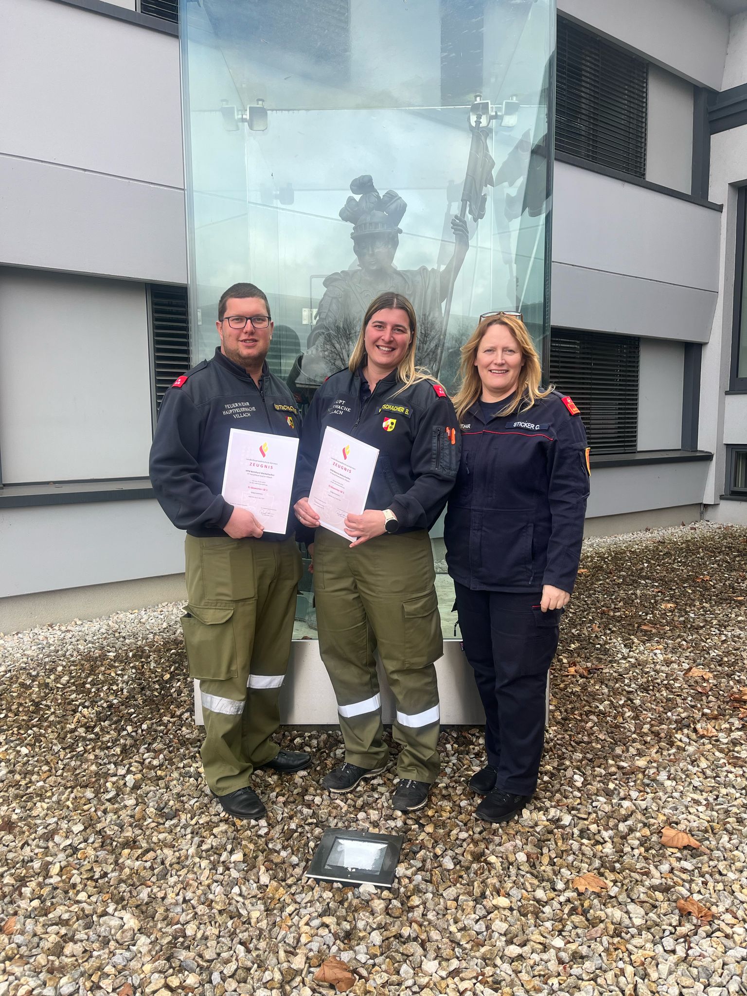 2 neue Bewerter für die Leistungsbewerbe der Feuerwehrjugend