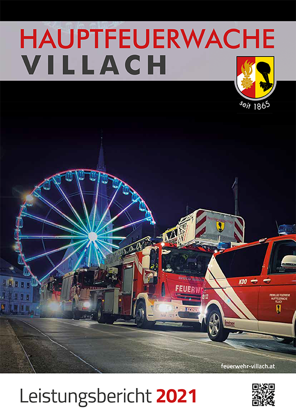 Titelseite Leistungsbericht 2021